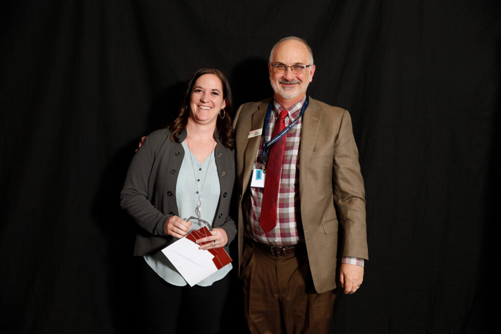 Photo of Jenn Pfisterer and Brad Tyndall at WACCT