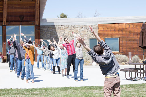 CWC students dancing together