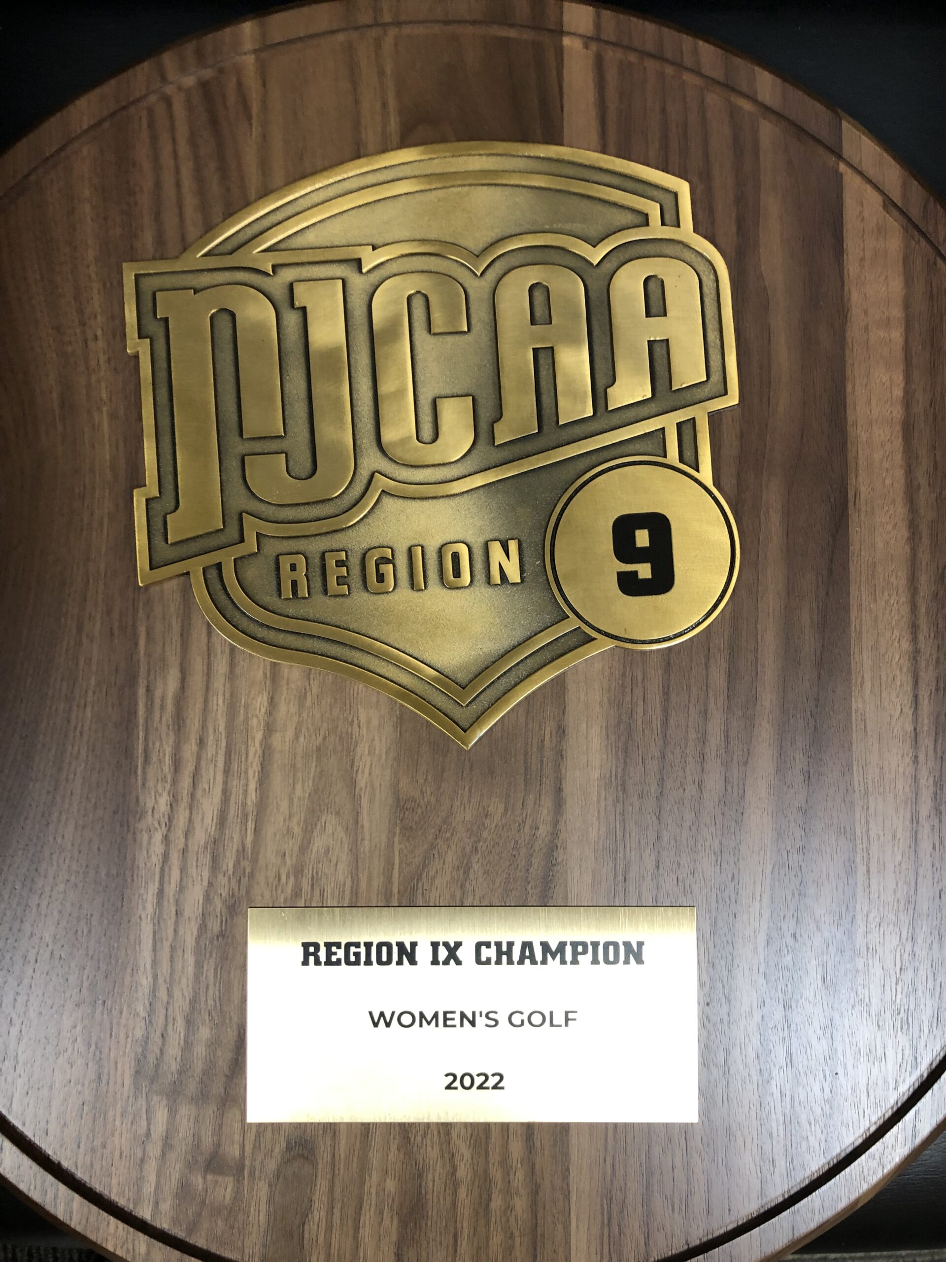 Women's Golf Championship Plaque