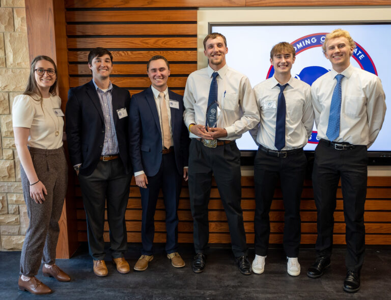 Ethics Case Competition Winners Group Photo