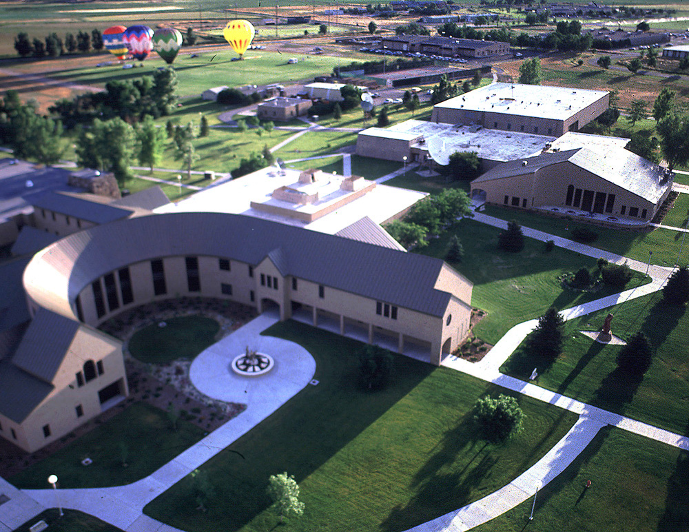 Arial View of Central Wyoming College main campus