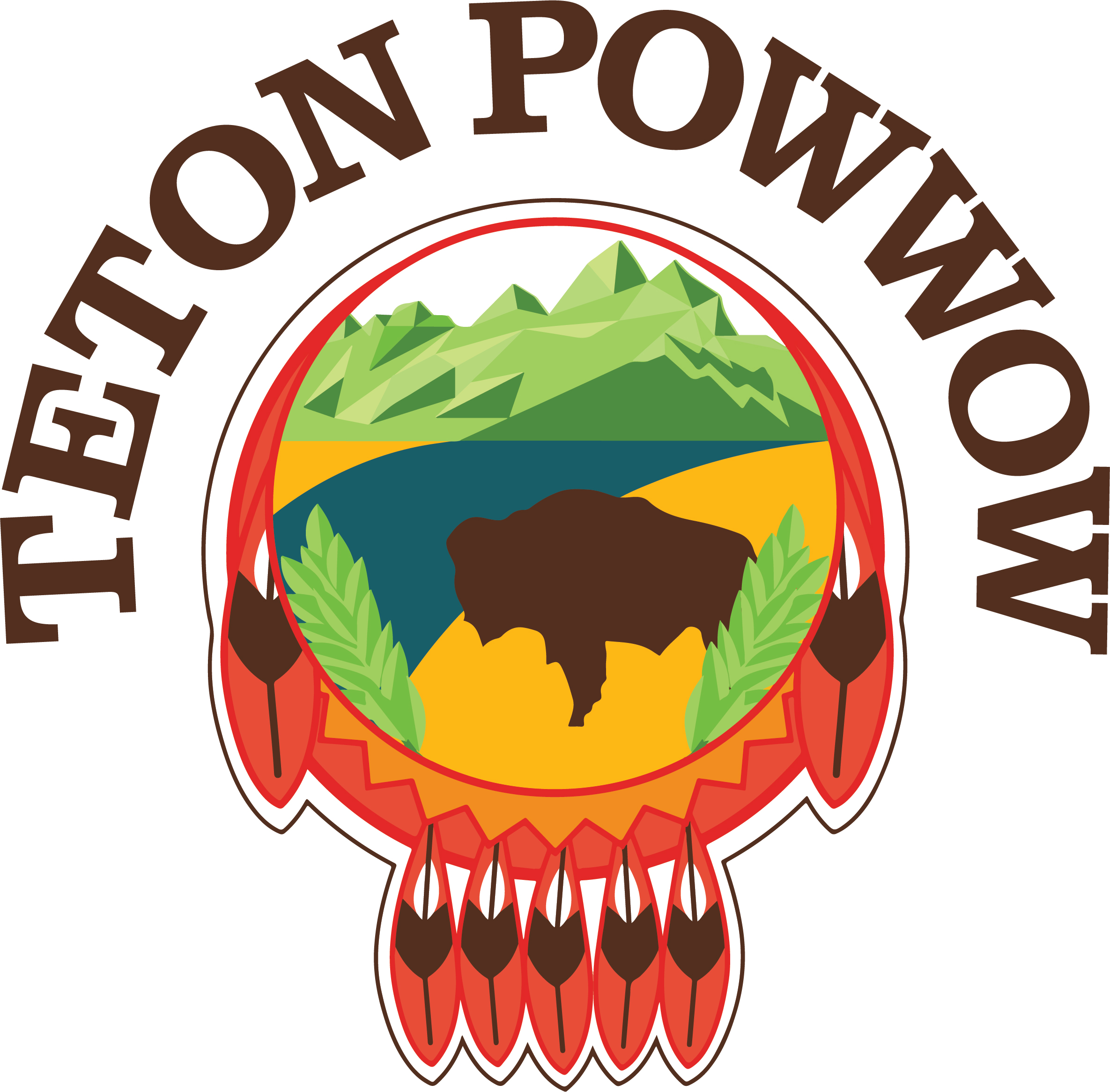 Logo of Teton Powwow