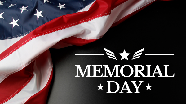 All Campuses closed for Memorial Day